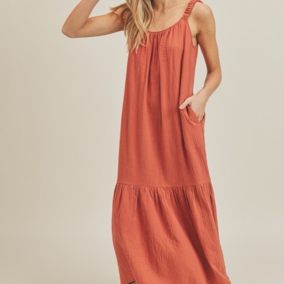 NWT Lush low back soft spun maxi - Picture 4 of 7